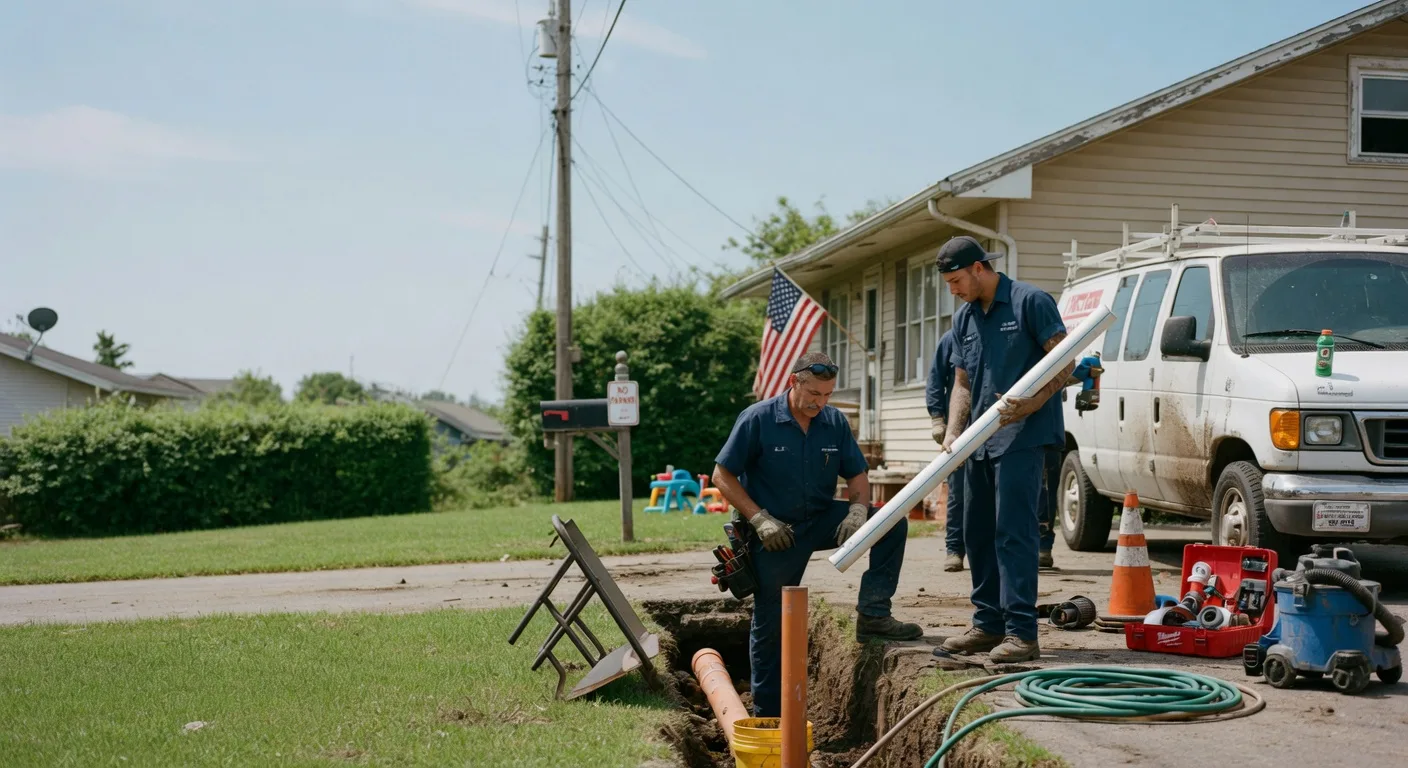 Drain Cleaning in Reddell, LA near me